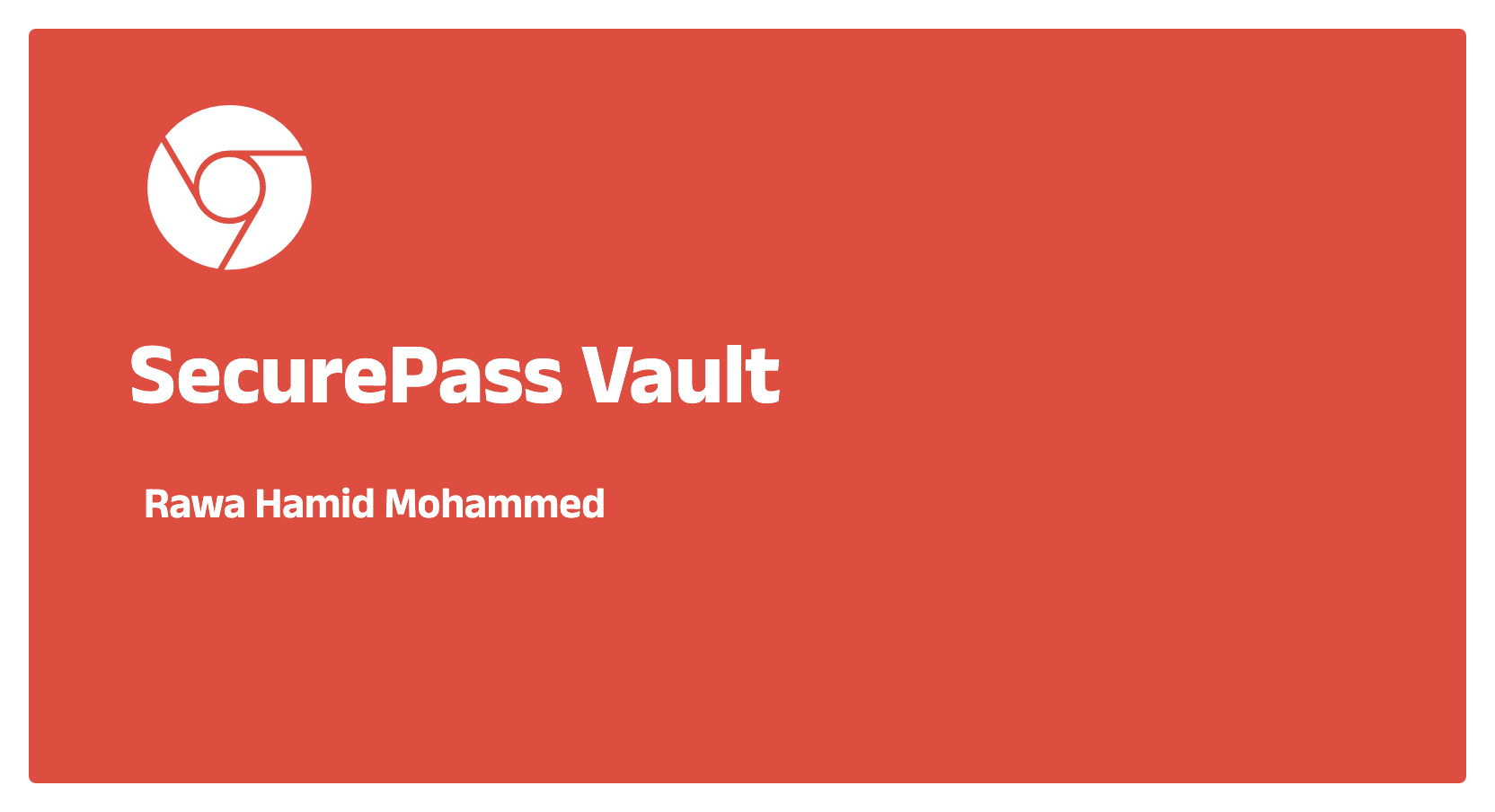 SecurePass Vault